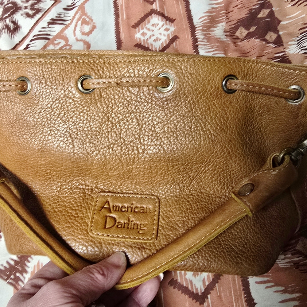 American Darling Tan Leather Women's Bag